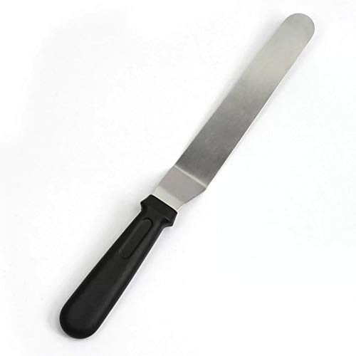 Grizzly 6" Angular Professional Steel Cake Palette Knife Icing Spatula Variety Set & Cake Decorating Tools