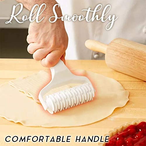 Pastry Baking Plastic Mould Netting Roller Cutter - Multicolour