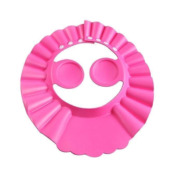 Baby Shower Cap for Kids shower cap for baby for 0-3 years Hair Washing Shield, Toddler Bath Hat, Shampoo Visor, Head Protector - Cute Shape Makes Bath More Fun (Bath Visor hat) (Adjustable CAP kids)