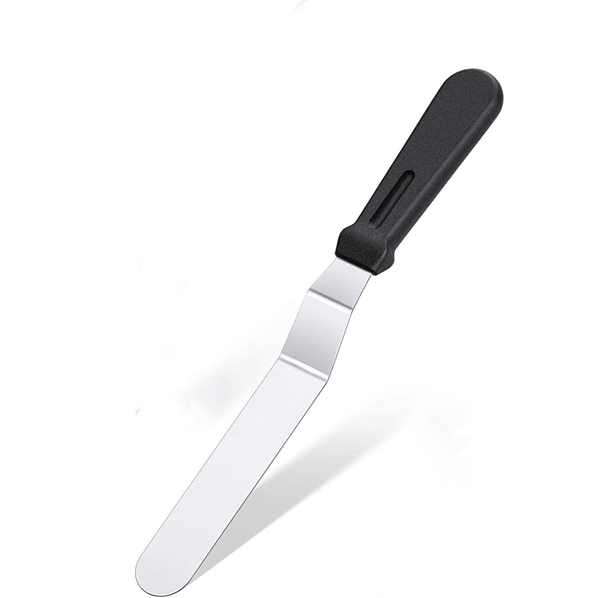 Grizzly 6" Angular Professional Steel Cake Palette Knife Icing Spatula Variety Set & Cake Decorating Tools