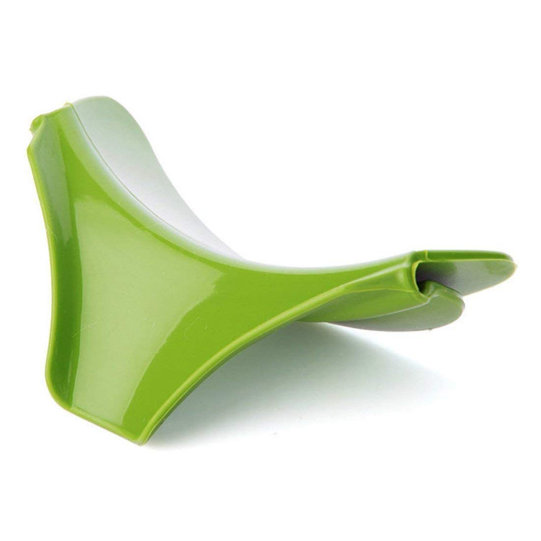 Multi Purpose Silicone Slip On Pour Soup Spout Funnel | Spout Funnel for Pots Pans and Bowls and Jars