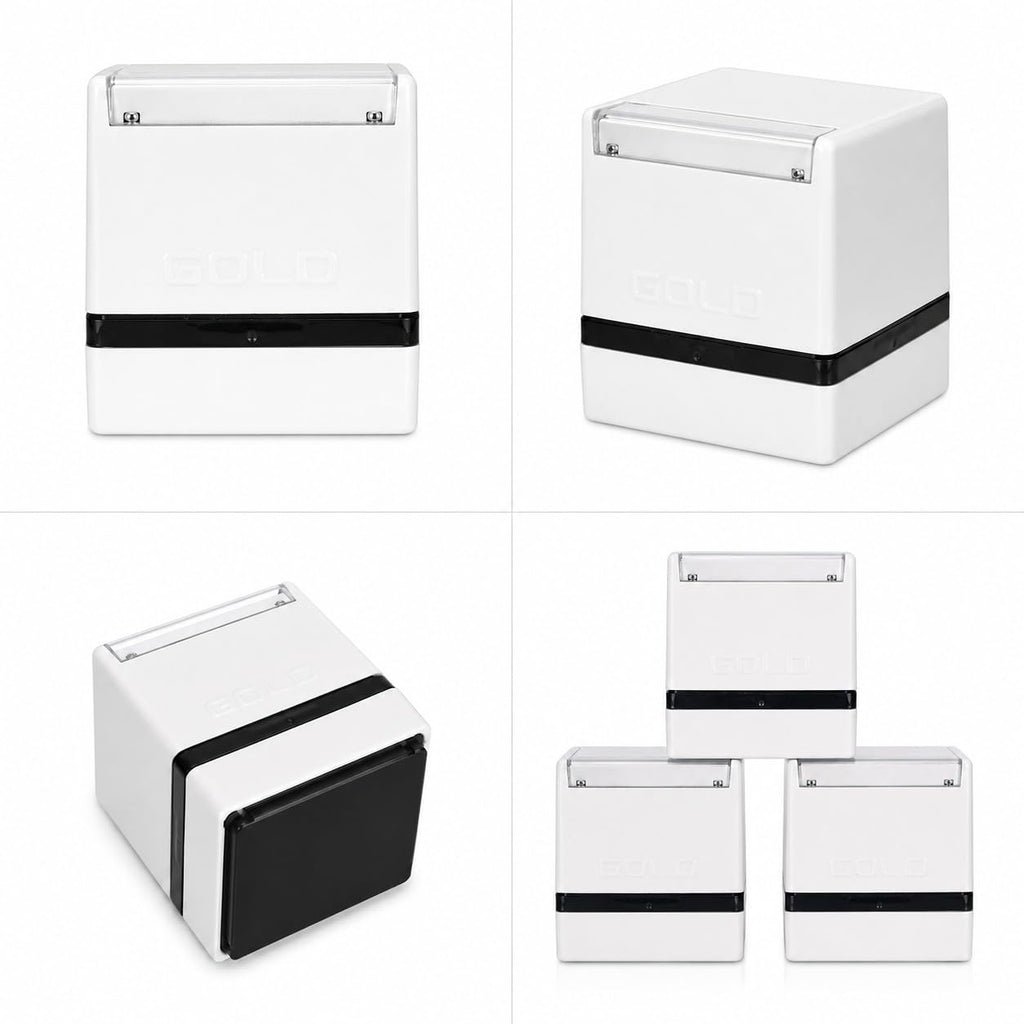 Personalised Swinging Girl Self-Inking Book Stamp