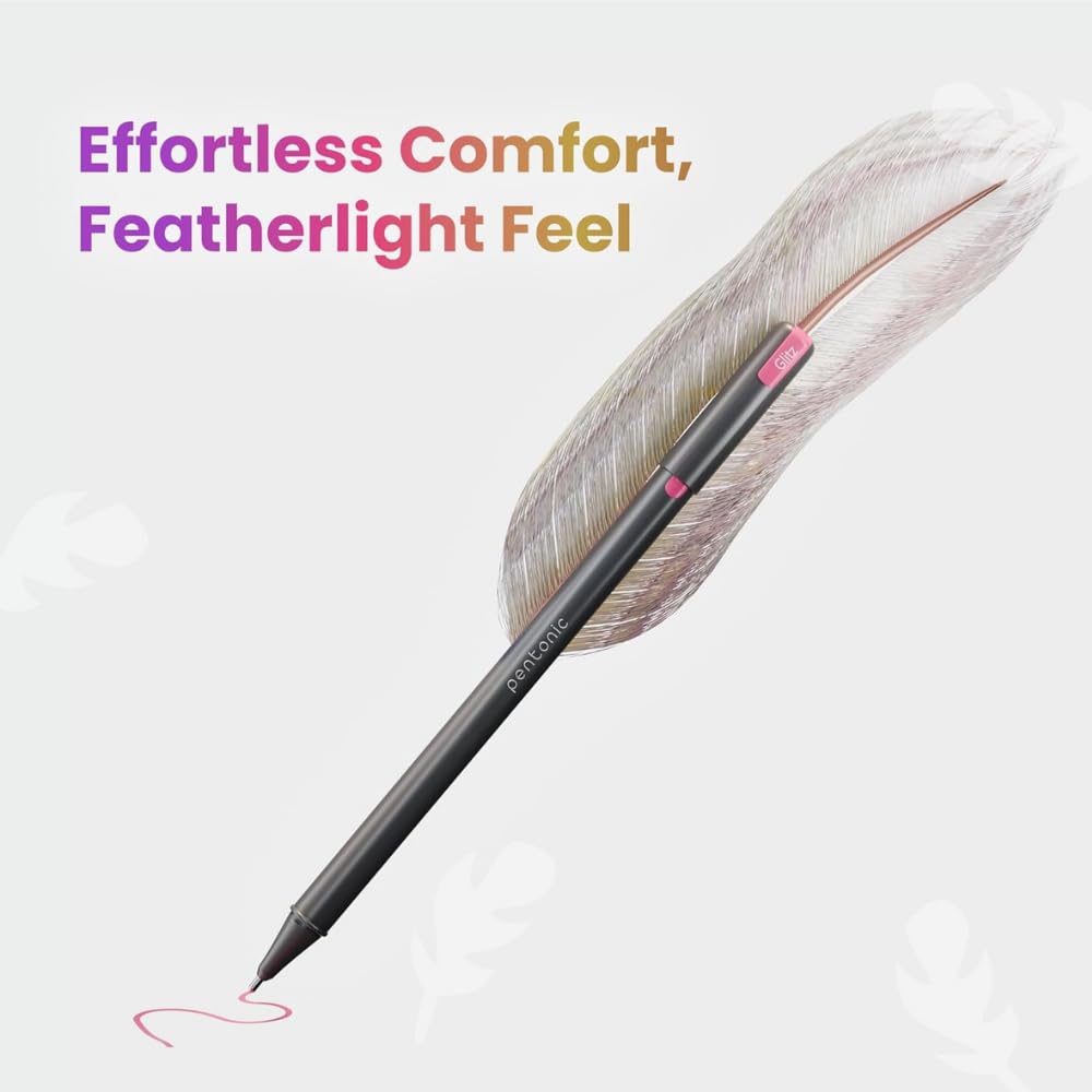 Customised Pen Set of 10 – Personalised UV Printed Pen Multicolor Gel Pen