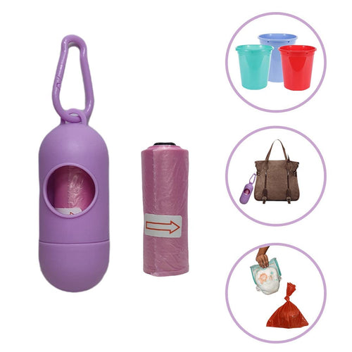 Baby Diaper Disposable Nappy Garbage Bag with Removable Capsule Box Multi Color Garbage Roll