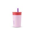 Owala Tumbler Kids Stainless Steel Water Bottle 12 oz Lilac Rocket