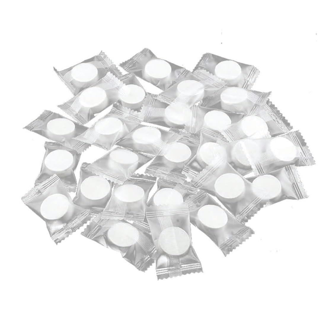 Magic Coin Compress Facial Coin Tablet Tissue Wipes Napkin Candy Packing for 100% Hygine (50)