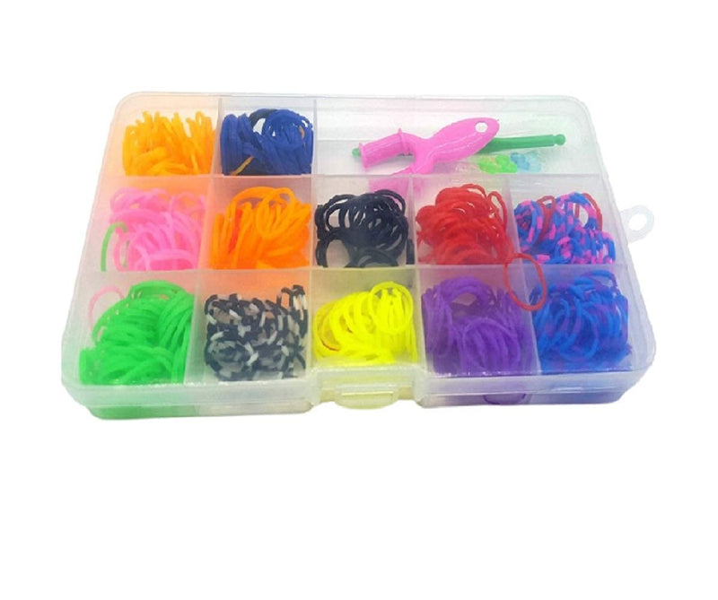 600-Piece Rainbow Loom Bands & Bracelet Making Kit