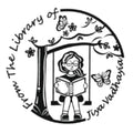 Personalised Swinging Girl Self-Inking Book Stamp