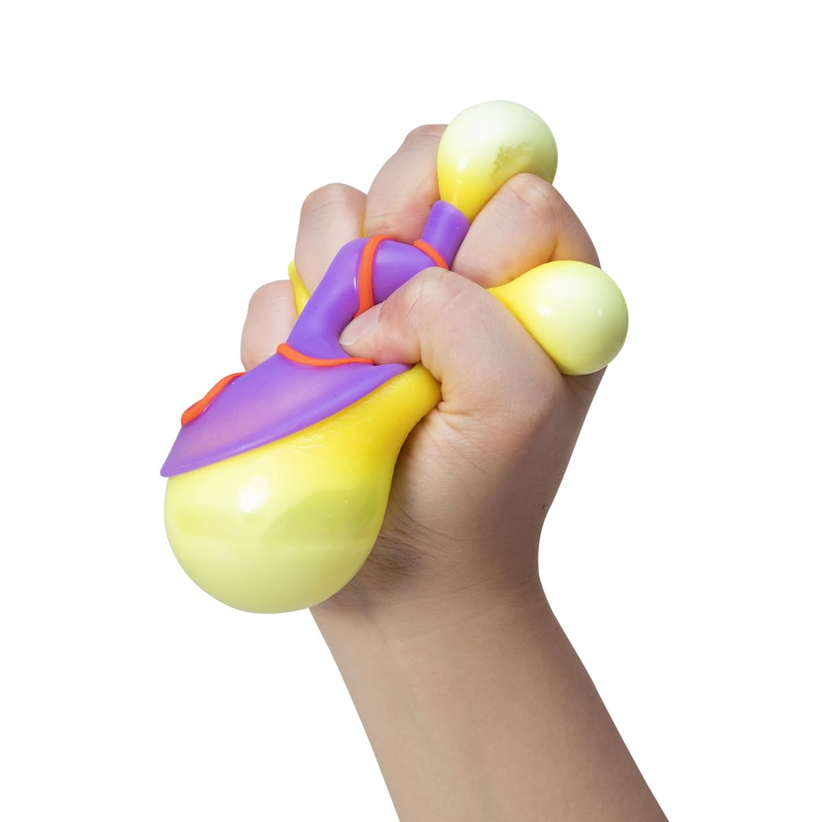 Ji and Ja Doughnuts - Sensory Fidget Toy - Assorted Colors - Ages 3 to Adult (Pack of 1)