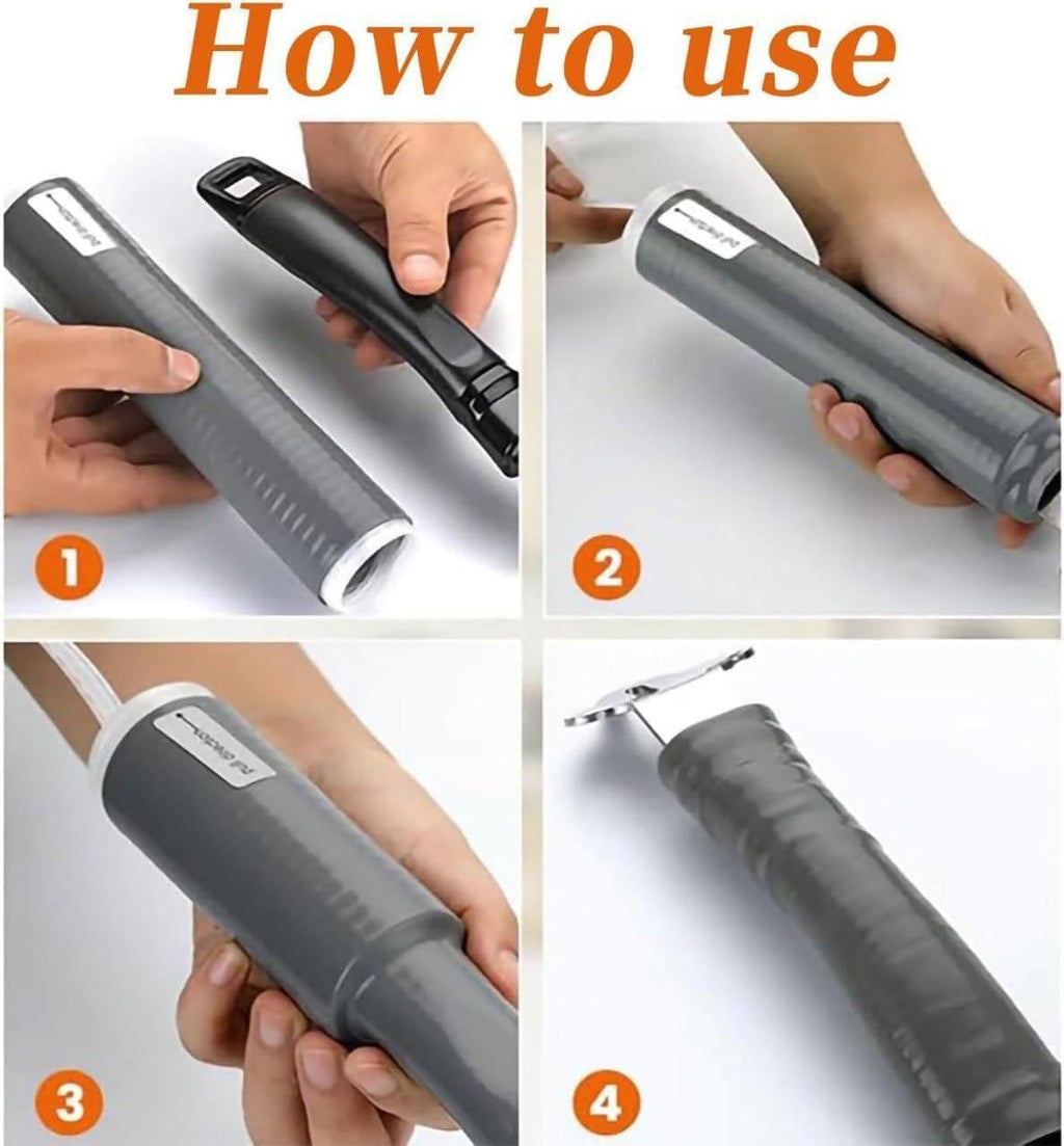 Pot Handle Heat Insulation Cover, Heat Resistant Silicone Pan Handle Sleeve, for Cast Iron Skillet, Frying Pan, Spatula, Knives and Door Handle 11cm Size (1 Pcs)