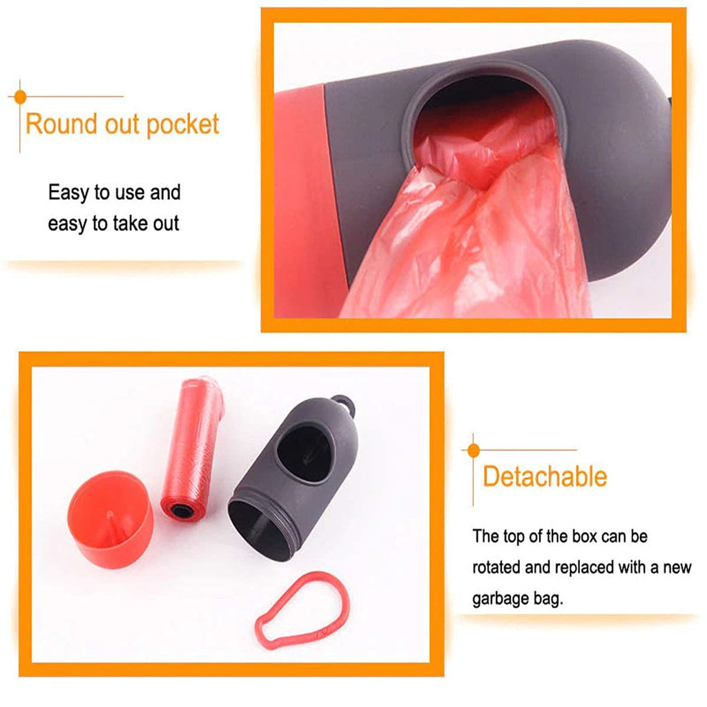 Ji and Ja® Bio degradable Portable Disposable Baby Diaper Nappy Garbage Bag - (6 Garbage Roll Of 15Bags Each Refill)-[Multi - Set of 6] 90 bags_ Made In India