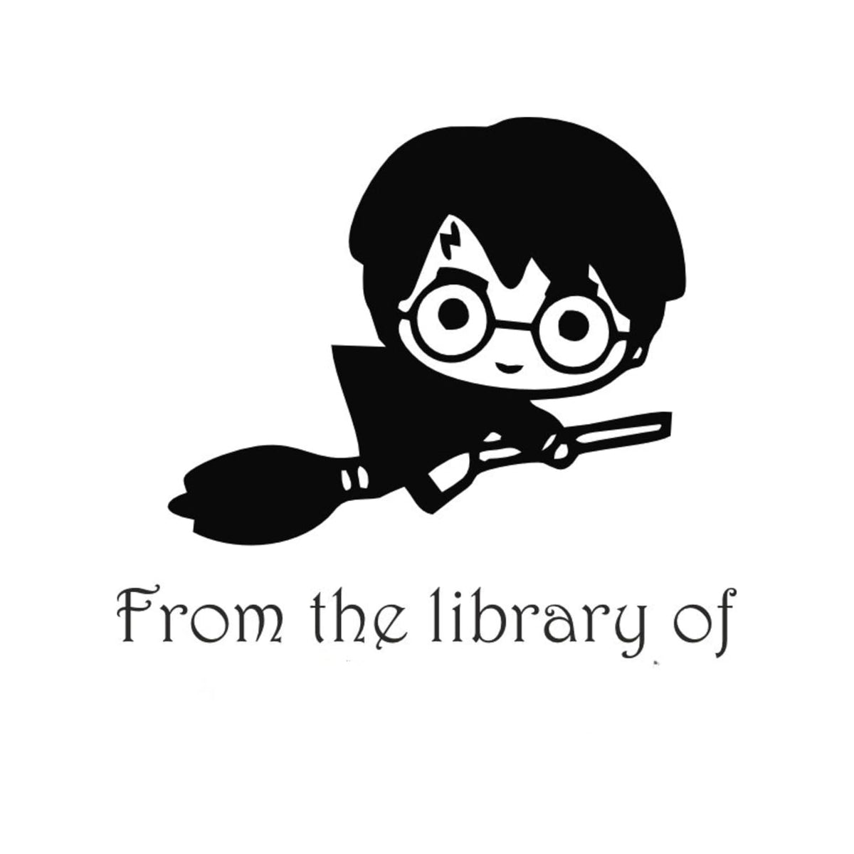 Personalised Flying HP Self Inking Book Stamp