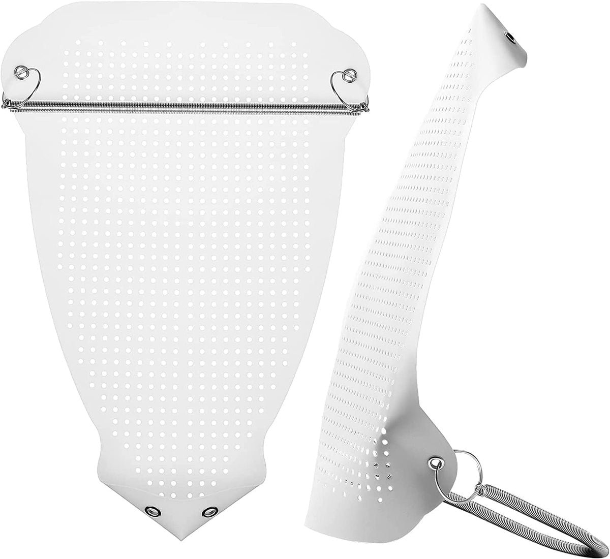 Ji and Ja® Ironing Shoe Cover Ironing Accessories Iron Soles Aluminum Material Electric Iron Assistant Tool Safe Slip on for Electric Iron Sole Quick Install Cover Most Standard Size Iron
