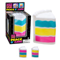 Ji and Ja Needoh Peace O Cake - Sensory Squeeze Toy - Colors May Vary