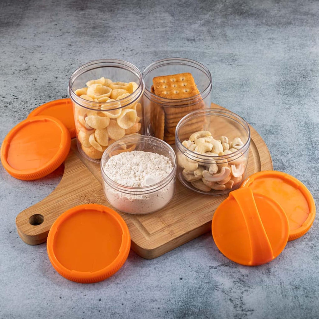 Stackit Multi-layer Twist n' Lock Jars. BPA free, odour-free, and stain-free. Smart Living Products