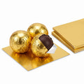 Aluminum Chocolate Wrapper Foil Chocolate Candy Wrappers (Golden Foil)