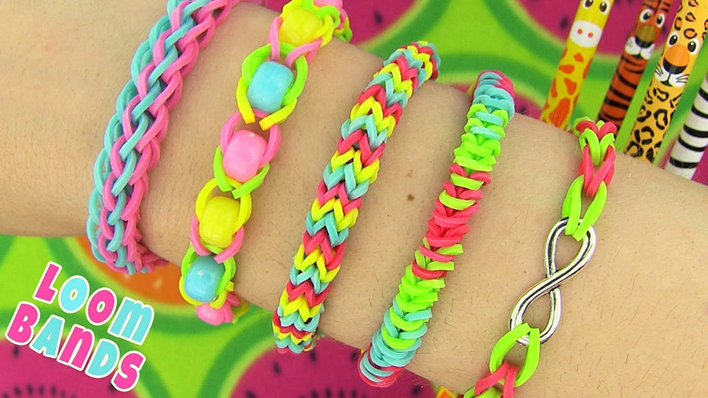 Perfect Pricee® Latex Creative Rainbow Loom Bands Kit and Friendship Bracelet Making Looms Toys for Kids (Multicolor) (600 Looms)