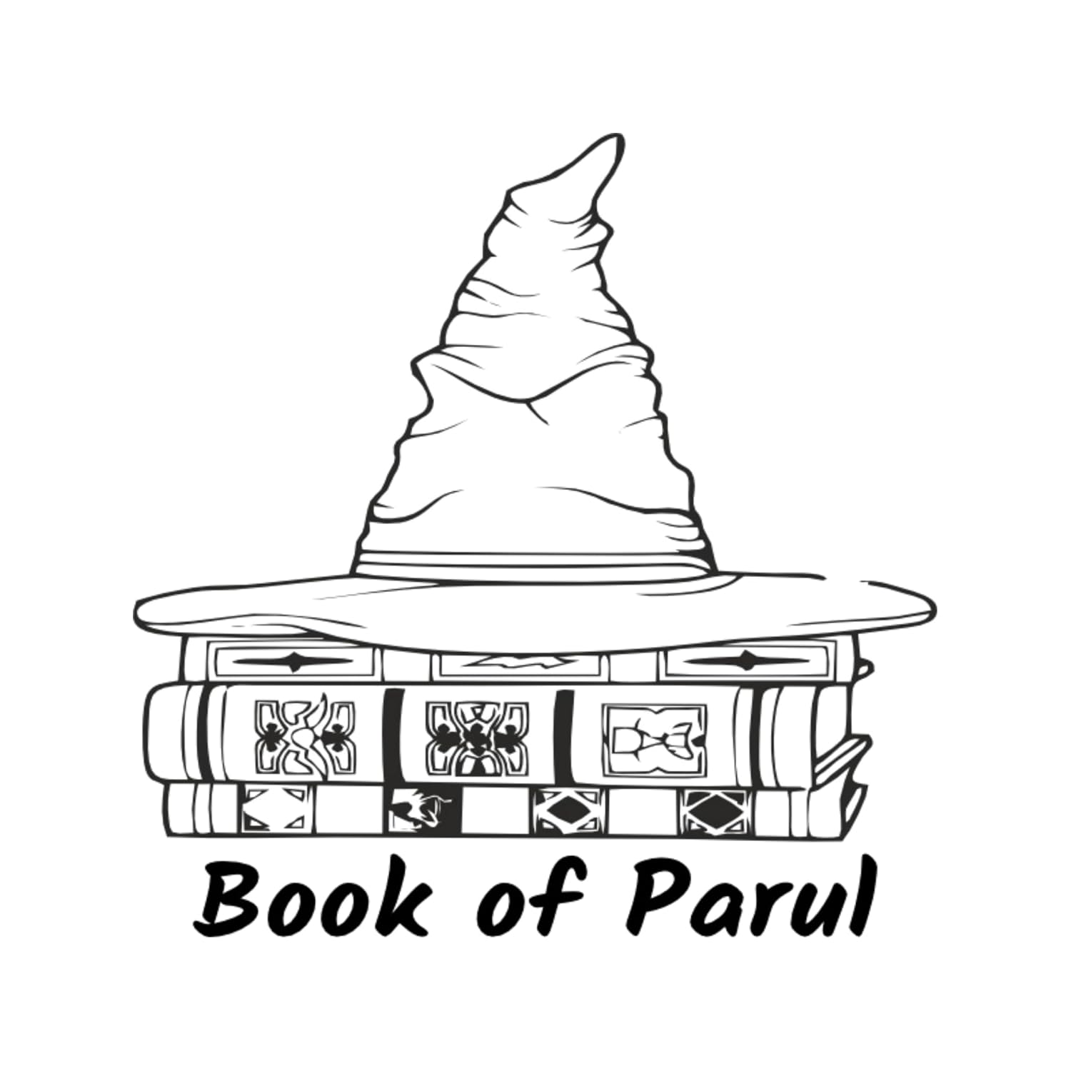 Personalised Magical Hat Self-Inking Book Stamp