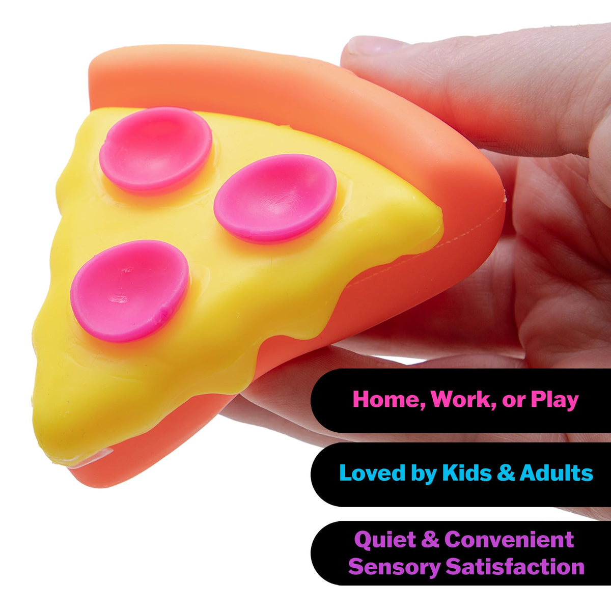 Ji and Ja Needoh Squeezza - Sensory Squeeze Toy - Colors May Vary