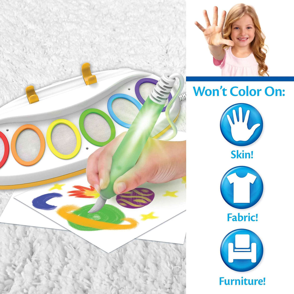 Crayola Color Wonder Magic Light Brush, Mess Free Painting Station for Kids, for Kids, Toddler Toys & Activities, Ages 3, 4, 5| Multicolor