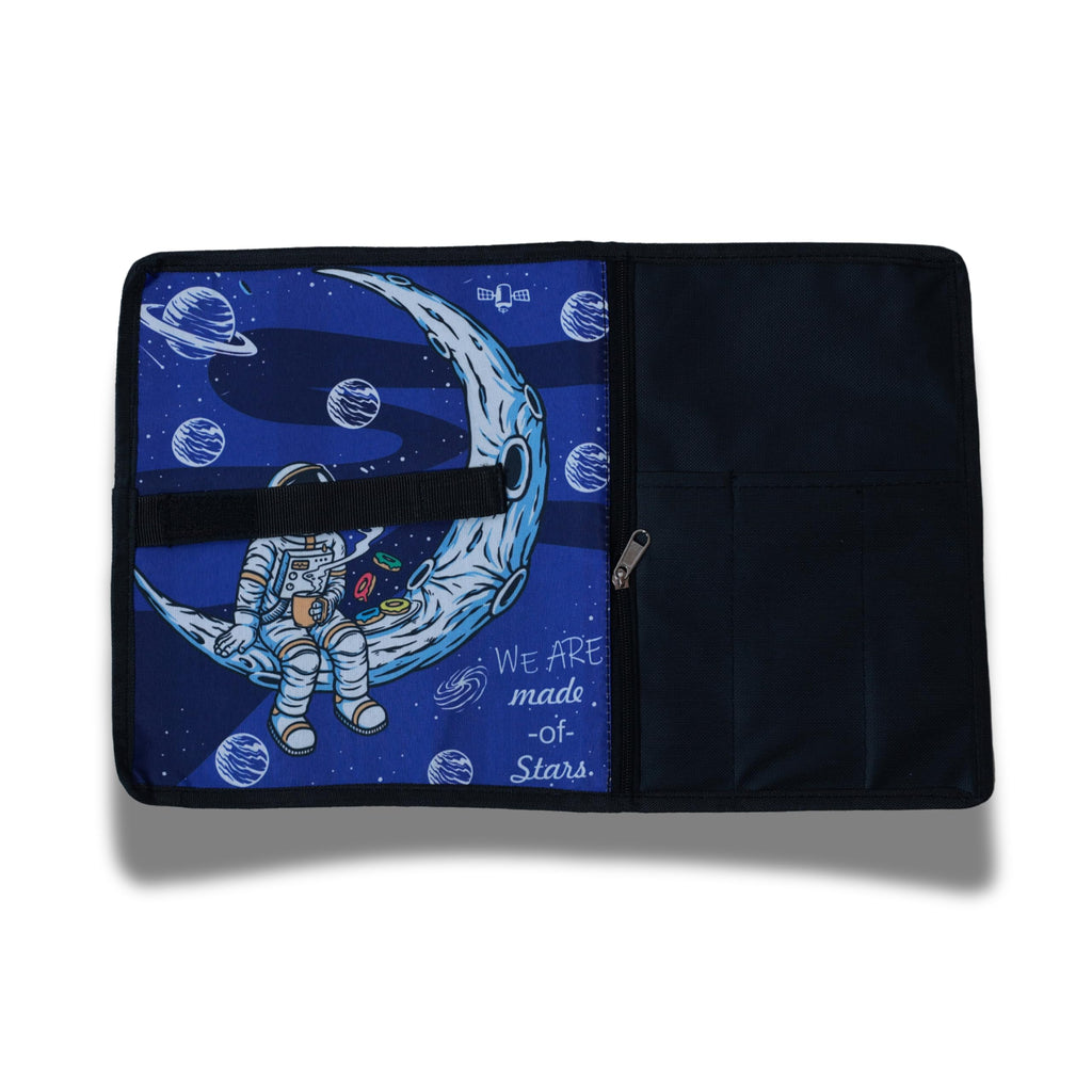 Ji and Ja® Polypropylene Stain-Resistant Waterproof Space Printed Placemats Roll Up Tablemats For Kids & Teenagers, Dinning Mats Pack Of 1