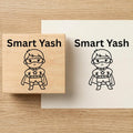 Personalised Super Hero Wooden Book Stamp