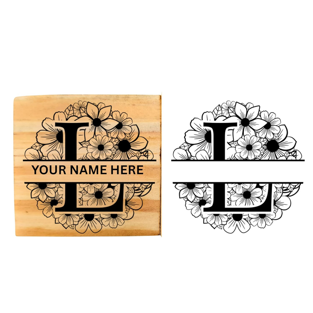 Personalised Hammer Wooden Book Stamp