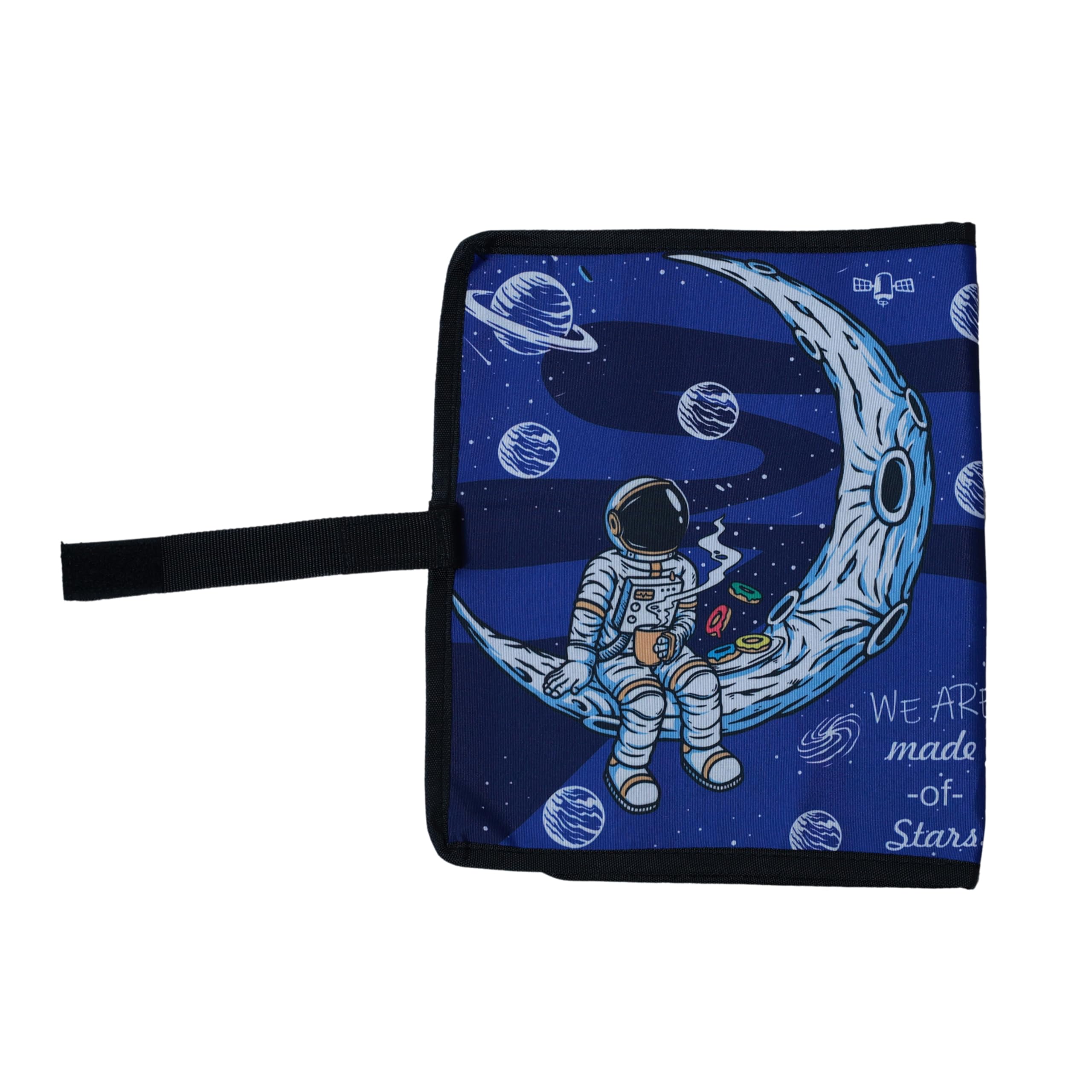 Polypropylene Stain-Resistant Waterproof Printed Tablemats For Kids & Teenagers (Space)
