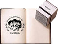 Personalised Wizard Team Wooden Book Stamp
